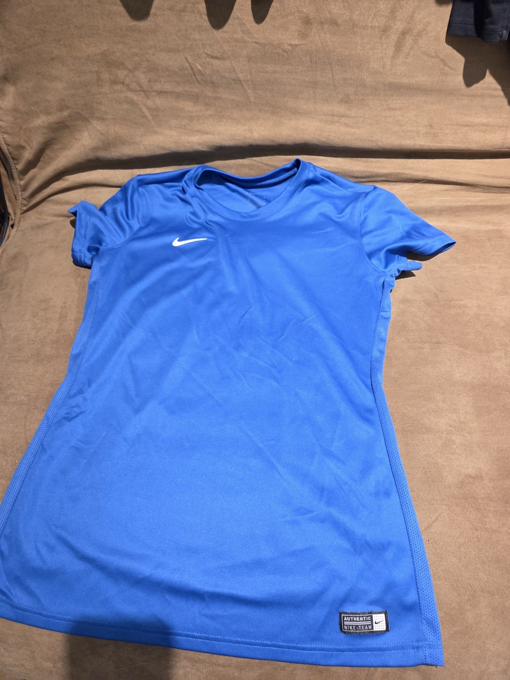 Nike Women’s Short Sleeve Athletic Top - Royal Blue